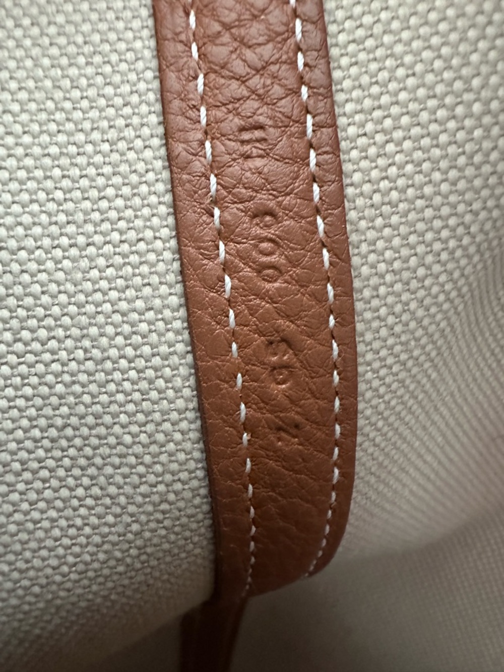 Hermes Garden Party Voyage 49 - Toile & Gold Negonda Palladium Hardware - Picture 5 of 17